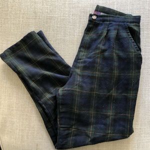 Urban Renewal Remnants Plaid Trouser Pants